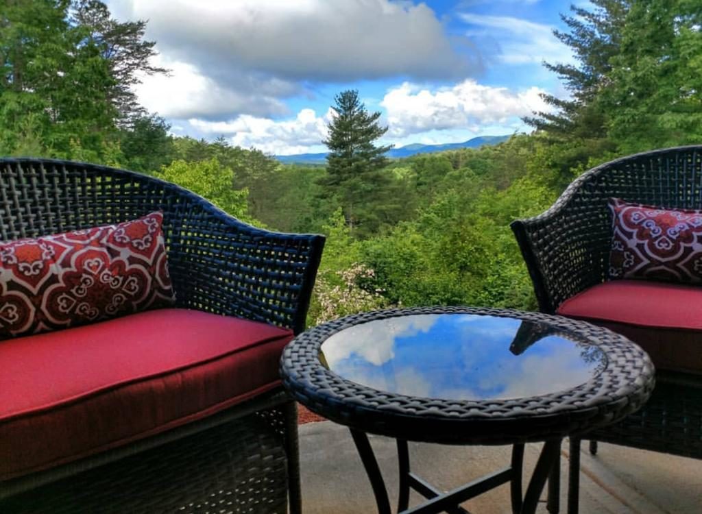 Winding Stair Patio with Scenic View