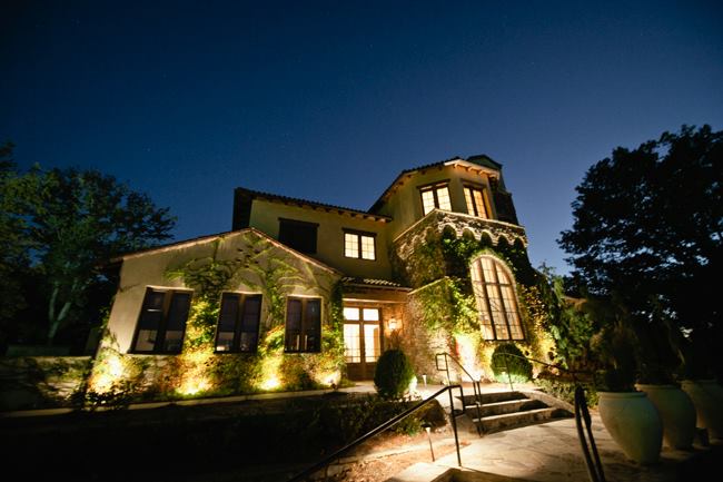 montaluce winery and restaurant at night