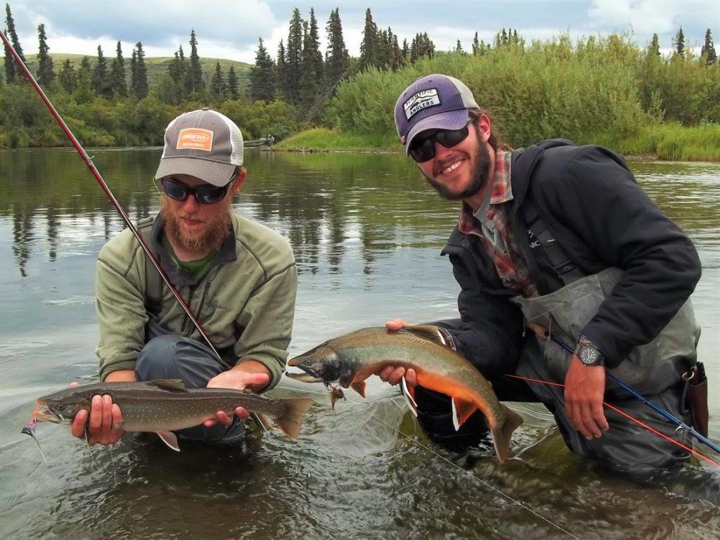 Two Men and their catches